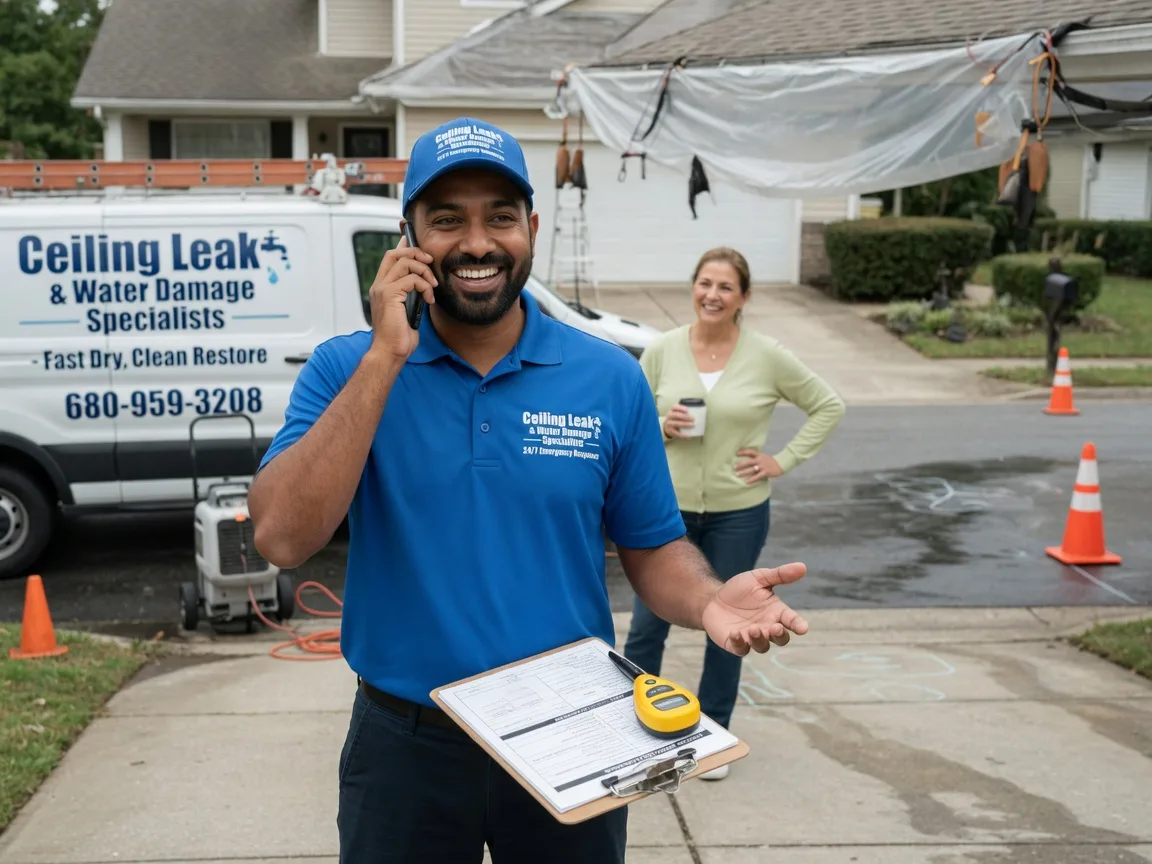 Ceiling Leak Cleanup Cayuga, NY FAQs